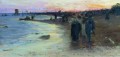 on the shore of the gulf of finland 1903 Ilya Repin